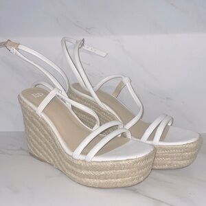 BP cohan espadrille wedge woven sandal heels 9